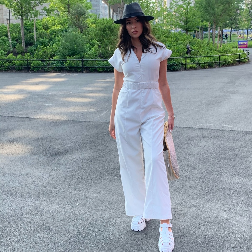 The Naomi - Belted one piece Jumpsuit